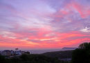 STORMY SKIES AT SUNRISE OVER FISHGUARD AND DINAS HEAD